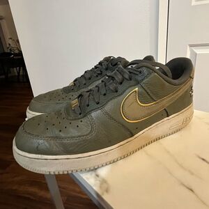Authentic Nike Air Force 1 '07 LX "Turtle" Olive Green DA8482-200 Men's Size 10